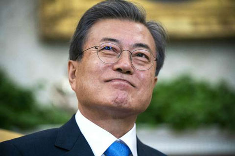 韓国の文大統領
